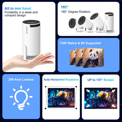 Portable Smart Home Cinema System